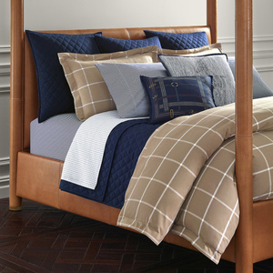 Ralph Lauren Home comforter cover, from the Equestrian collection (WINavy)