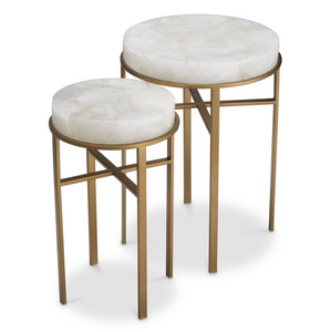 Set of two Hoxton tables from Eichholtz