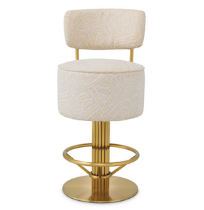 Carleton countertop bar stool by Eichholtz