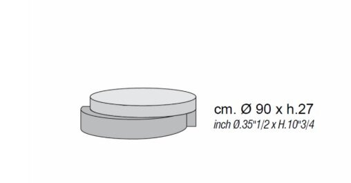 Tito 92 coffee table by Casamilano