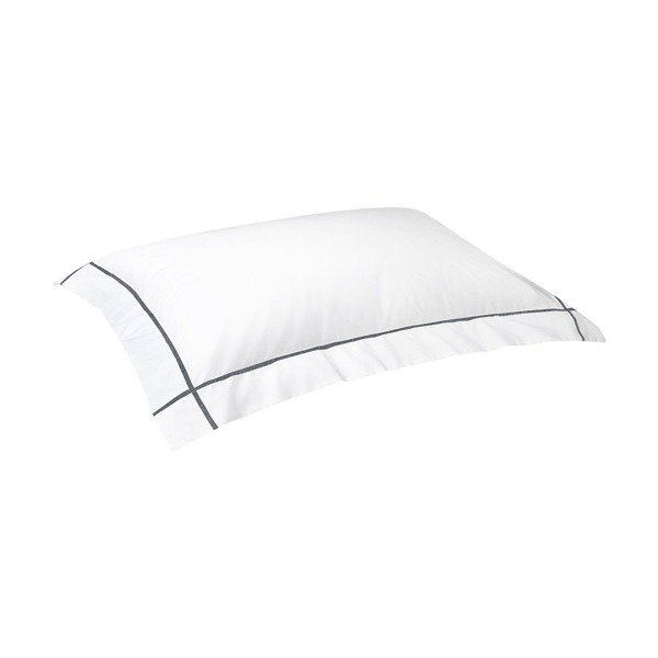 Yves Delorme pillowcase, from the Athena Platine collection