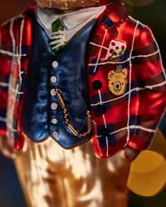 Christmas decoration - Teddy bear in a jacket