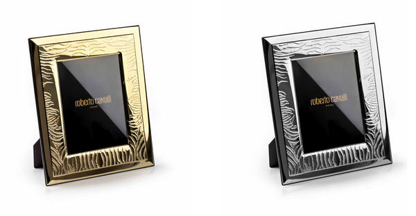 Roberto Cavalli Home Zebra Photo Frame (Gold)