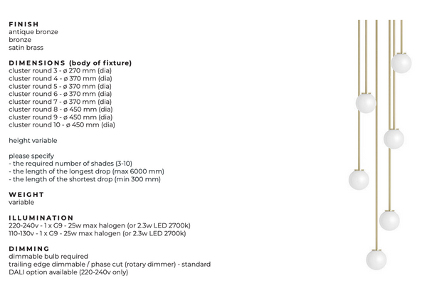 Mezzo pendant lamp by CTO Lighting