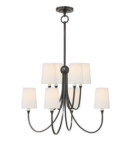 Thomas O'Brien Reed Large Chandelier