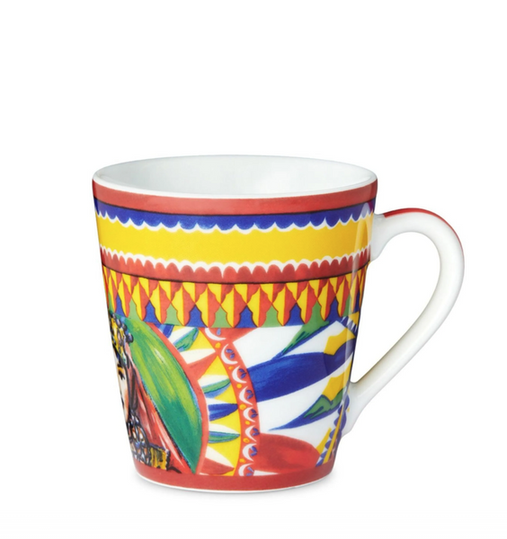 Dolce&Gabbana porcelain mug, Carretto Siciliano