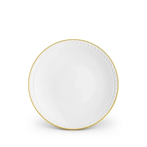 L'Objet bread & butter plate, from the Neptune Gold Fillet collection