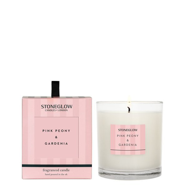 Modern Classsic-Pink Peony & Gardenia Scented Candle