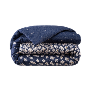 Yves Delorme comforter cover, from the Nuit Blanche collection