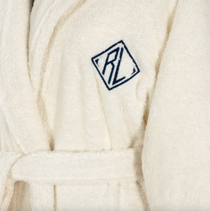 Ralph Lauren Home bathrobe, from the Langdon collection