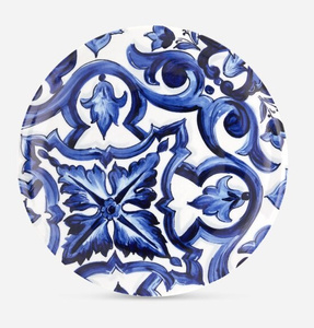 Półmisek, podtalerz porcelanowy Dolce&Gabbana, Blu Mediterraneo 