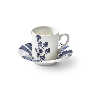 Ralph Lauren Home x Burleigh Garden Vine espresso cup (Indigo)