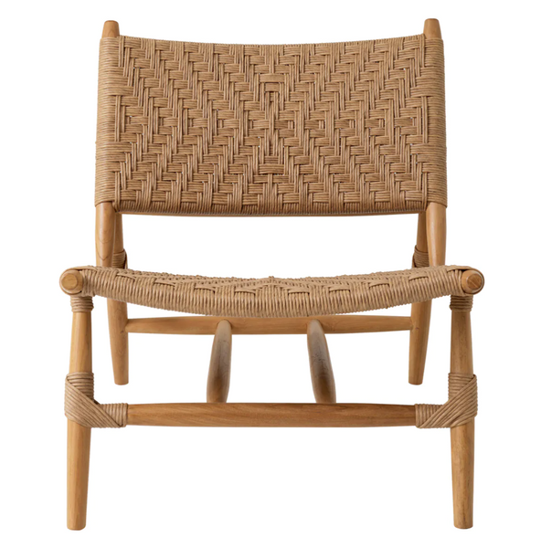 Laroc garden chair and footstool by Eichholtz