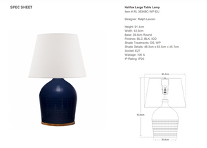 Ralph Lauren Home Halifax-large table lamp