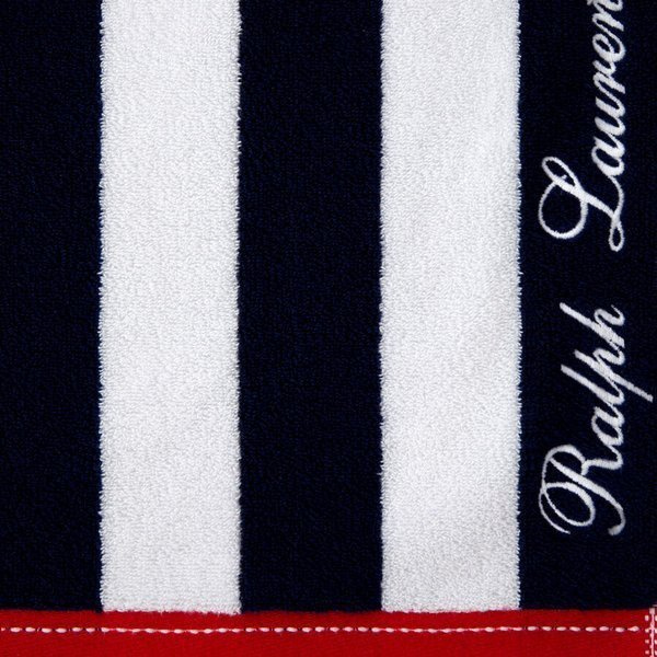 Ręcznik plażowy Ralph Lauren Home Hudsen (Navy-White)