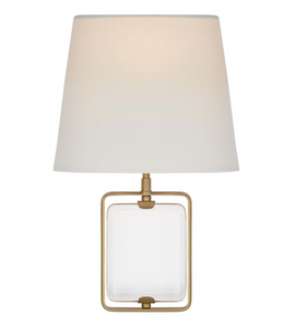 Henri Framed Jewel wall lamp designed by Suzanne Kasler