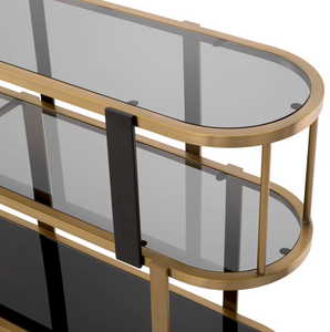 Clio Round bookcase by Eichholtz