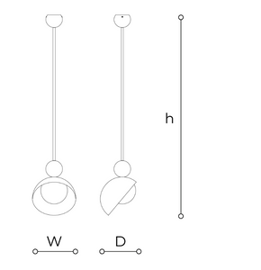 Aurora pendant lamp by Italamp