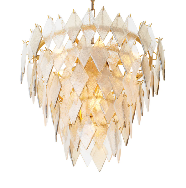 Rhombus S chandelier by Eichholtz