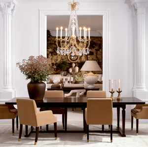 Duvaux chandelier by Eichholtz 