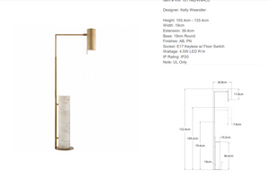Kelly Wearstler Alma Floor Lamp 