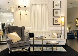 Clark two-seater sofa by Gianfranco Ferré Home