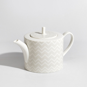 Missoni Home teapot, from the Zig Zag White collection
