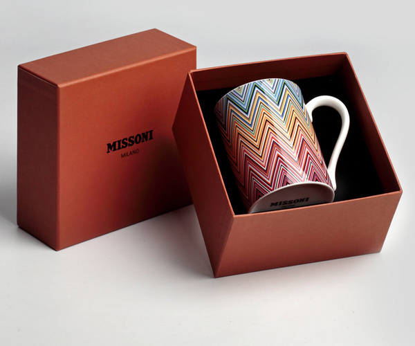 Missoni Home sugar bowl, from the Zig Zag Jarris collection 148/156