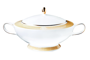 Roberto Cavalli Home vase, from the Lizzard (Gold) collection