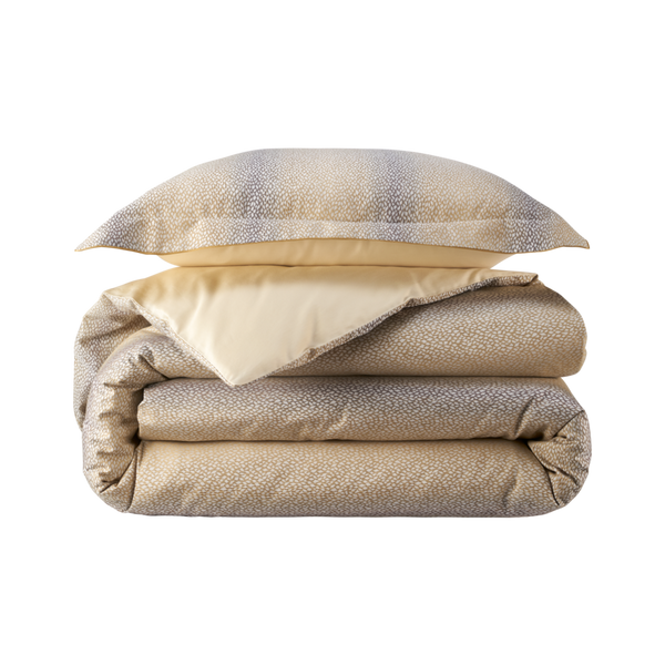 Yves Delorme comforter cover, from the Ecrit de loin collection