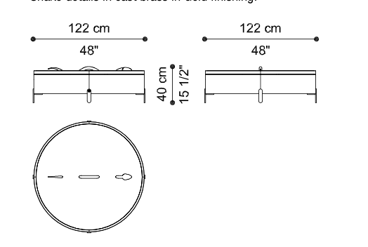 Stolik Nyoka marki Roberto Cavalli Home Interiors