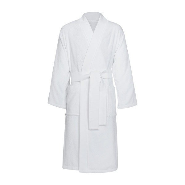 Kenzo Iconic cotton bathrobe (white)