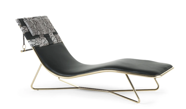 Papeete chaise longue by Roberto Cavalli Home Interiors