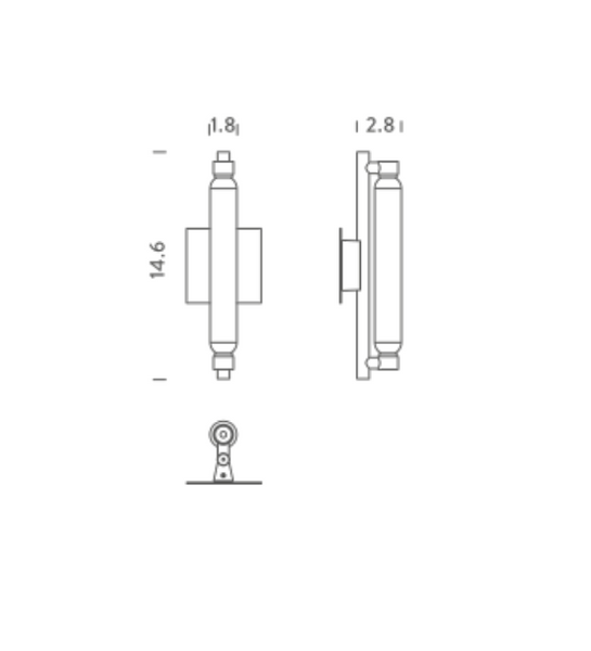 Kinkiet La Roche marki Nemo Lighting