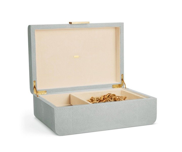Aerin Shagreen jewelry box