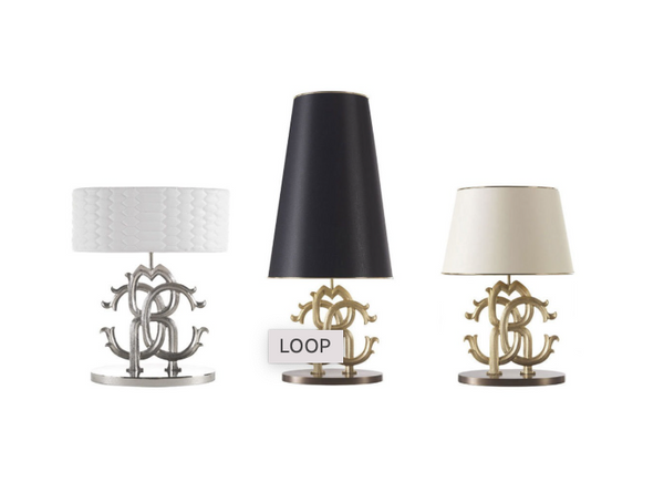 Lampa stołowa Logo marki Roberto Cavali Home Interiors