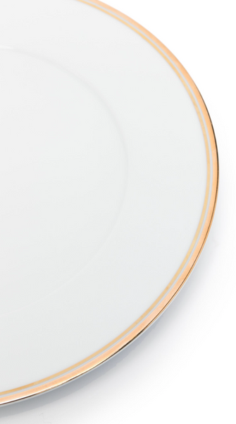 Talerz porcelanowy obiadowy Ralph Lauren Home, z kolekcji Wilshire