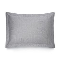 Ralph Lauren Home pillowcase, from the Doncaster collection (Soft Silver)