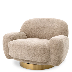 Udine swivel armchair by Eichholtz