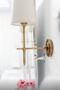 Bryant wall lamp designed by Thomas O'Brien