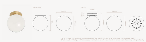Mezzo wall lamp by CTO Lighting
