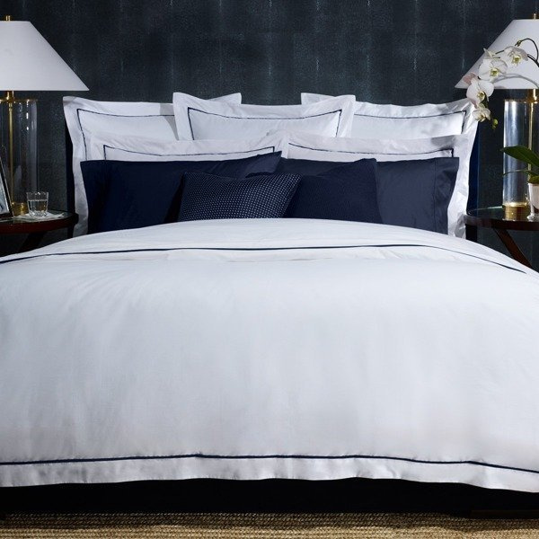 Komplet dwóch poszewek na poduszkę Ralph Lauren Home, z kolekcji Westbank (Navy)