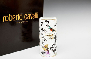 Mały wazon Roberto Cavalli Home, z kolekcji Garden's Birds