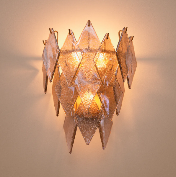 Rhombus wall lamp by Eichholtz