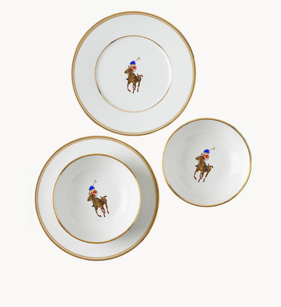 Zestaw prezentowy z talerzem i miską Polo Bear marki Ralph Lauren Home