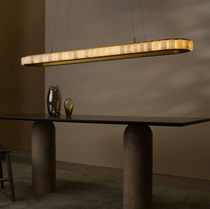 Avalon Oval chandelier by CTO Lighting