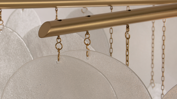 Nimbus Round Chandelier by CTO Lighting