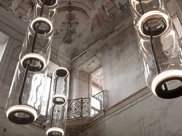 Lampa wisząca Noctambule 5 High Cylinder marki Flos