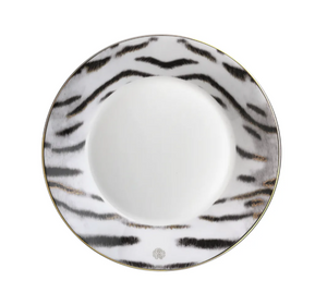 Zestaw sześciu talerzy do zupy marki Roberto Cavalli Home z kolekcji Tiger