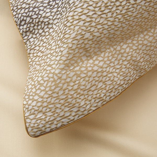 Yves Delorme pillowcase, from the Ecrit de loin collection